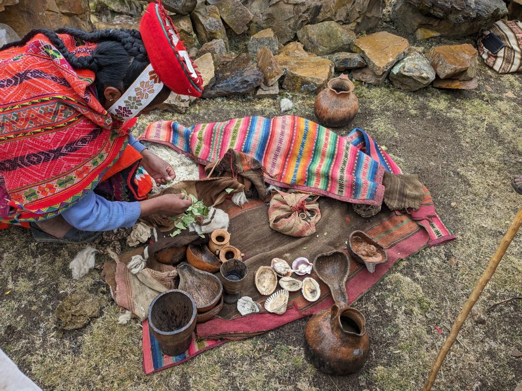 라마 알파카 블레싱 세리머니